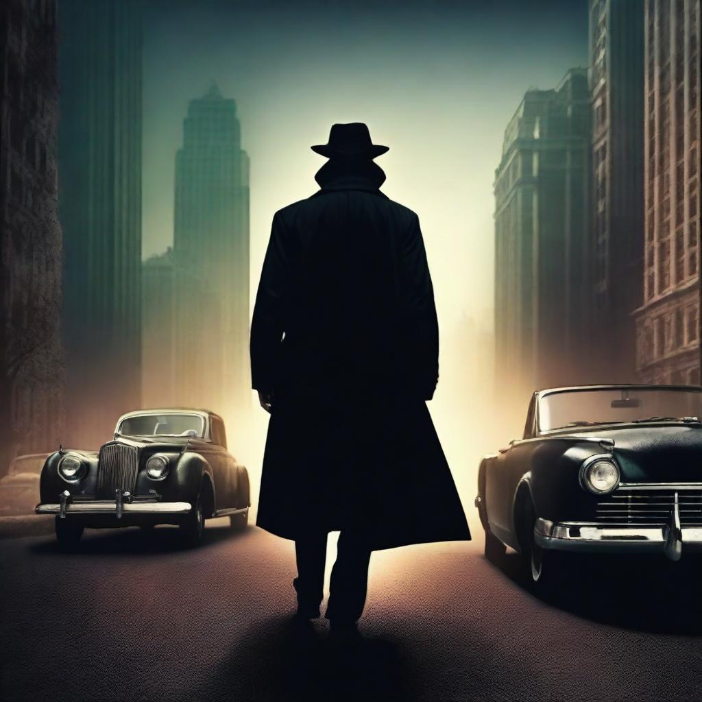 Create a book cover featuring a dark, mysterious mafia theme