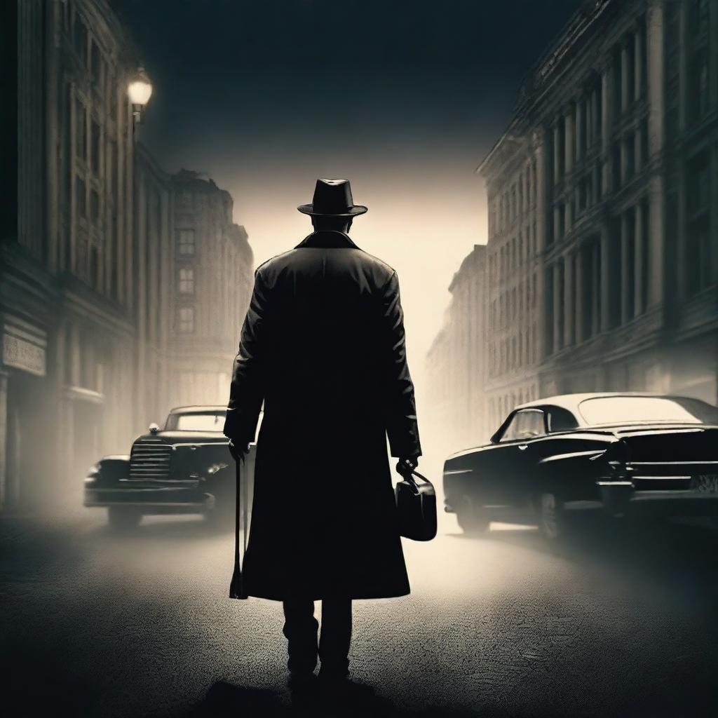 Create a book cover featuring a dark, mysterious mafia theme