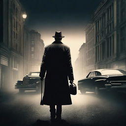 Create a book cover featuring a dark, mysterious mafia theme