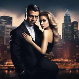 Create a captivating book cover for a mafia romance novel