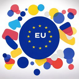 Create an image that represents the concept of 'Eu'