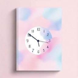 Create a cover with pastel tones in pink and blue