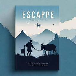Design a book cover titled 'Escape' set in the Carpathian Mountains