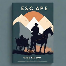 Create a book cover for a title called 'Escape'