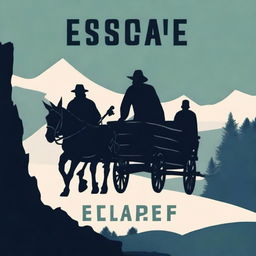 Create a book cover for a title called 'Escape'