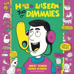 A humorous book cover titled 'How to Listen to Drew for Dummies'