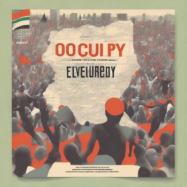 Design a book cover with the title 'Occupy Everywhere and Other Stories'