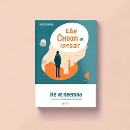 Create a book cover for an e-book titled 'É hora de crescER