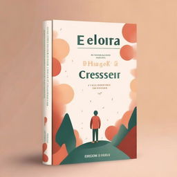 Create a book cover for a book titled 'É hora de crescer' by Ericson da Paixão