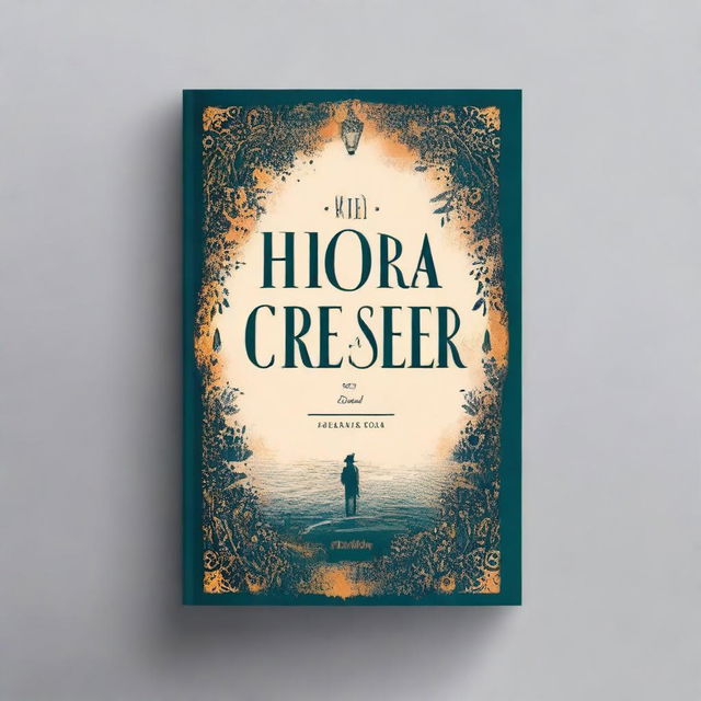 Create a book cover for a book titled 'É hora de crescer' by Ericson da Paixão