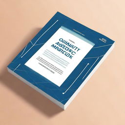 Create a book cover for 'Quality Assurance Handbook' for Accountancy and Financial Management (Paper III), SEM III, 2024-25