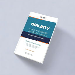 Create a book cover for 'Quality Assurance Handbook' for Accountancy and Financial Management (Paper III), SEM III, 2024-25