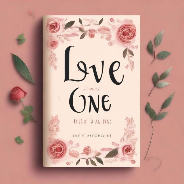 Create a book cover that captures the essence of unpredictable true love