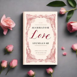 Create a book cover that captures the essence of unpredictable true love