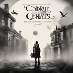 Create a book cover for a title called 'The Series of Unfortunate Events'
