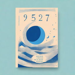 Design a book cover for the poetry collection '07/23' by author Allison Serrano