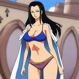 A detailed illustration of Nico Robin from One Piece, depicted in her post-timeskip appearance