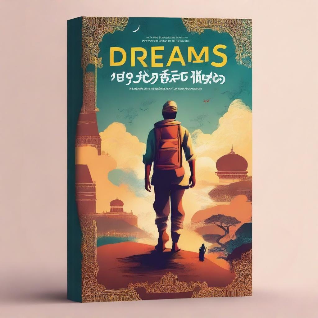 Create an artistic illustration for 'DREAMS BEYOND BORDERS (Babu Raja Penyelundup)'