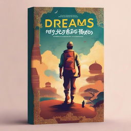 Create an artistic illustration for 'DREAMS BEYOND BORDERS (Babu Raja Penyelundup)'