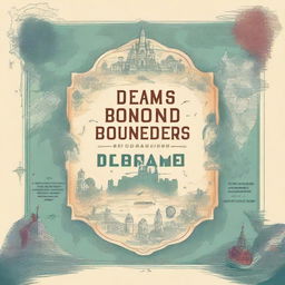 Create a captivating book cover for 'DREAMS BEYOND BORDERS (Babu Raja Penyelundup)'