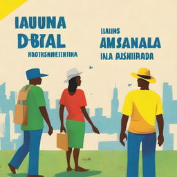 Create a book cover with the theme: 'APOSENTADORIA SEM FRONTEIRAS: O CAMINHO DO IMIGRANTE BRASILEIRO NOS EUA PARA O INSS'