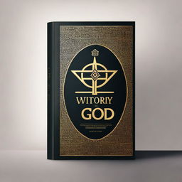 Design a book cover for a book titled 'The History of God'