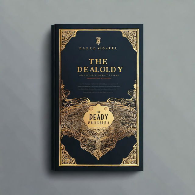 Design a book cover with the title 'The Deadly Pursuit Of Wealth' and the author's name 'Haseeb Asel'