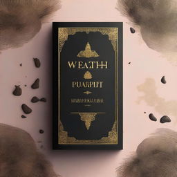 Design a book cover with the title 'The Deadly Pursuit Of Wealth' and the author's name 'Haseeb Asel'