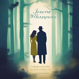 Design a book cover titled 'Secret Whispers