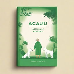 Create a book cover for a novel titled 'Acaju and Filomena