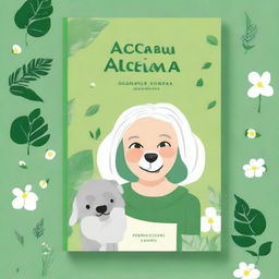 Create a book cover for a novel titled 'Acaju and Filomena