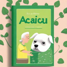 Create a book cover for a novel titled 'Acaju and Filomena