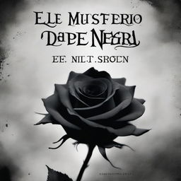 A book cover for the title 'El misterio de la Rosa Negra'