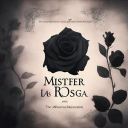 A book cover for the title 'El misterio de la Rosa Negra'