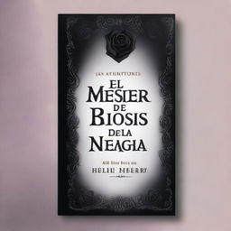 A book cover for the title 'El misterio de la Rosa Negra'