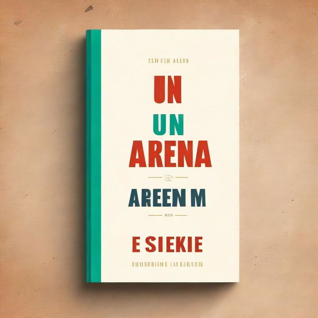 Create a book cover for a book titled 'Un Granito de Arena'