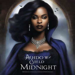 Create a book cover for 'Shadows of Midnight: The Royal Covenant