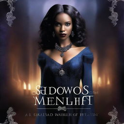 Create a book cover for 'Shadows of Midnight: The Royal Covenant