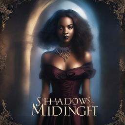 Design a book cover for 'Shadows of Midnight: The Royal Covenant