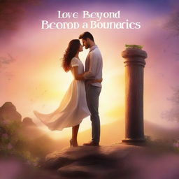 Create a book cover titled 'Love Beyond Boundaries'