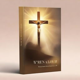 Create a professional and attractive book cover that depicts Christ’s redemption and his work in human life