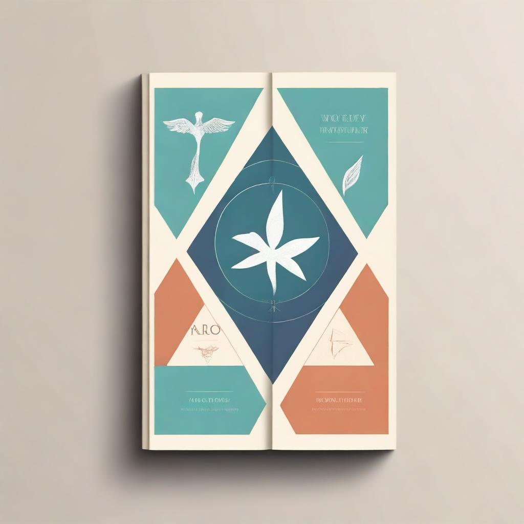 Create a cover for a Christian theological book that explores the concept of the Trinity