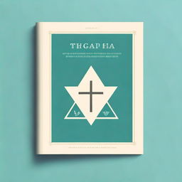 Create a cover for a Christian theological book that explores the concept of the Trinity