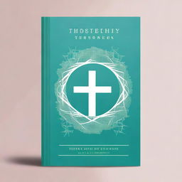 Design a professional and attractive cover for a Christian theological book that explores the concept of the Trinity