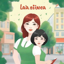 Create a book cover for a story titled 'La Niñera