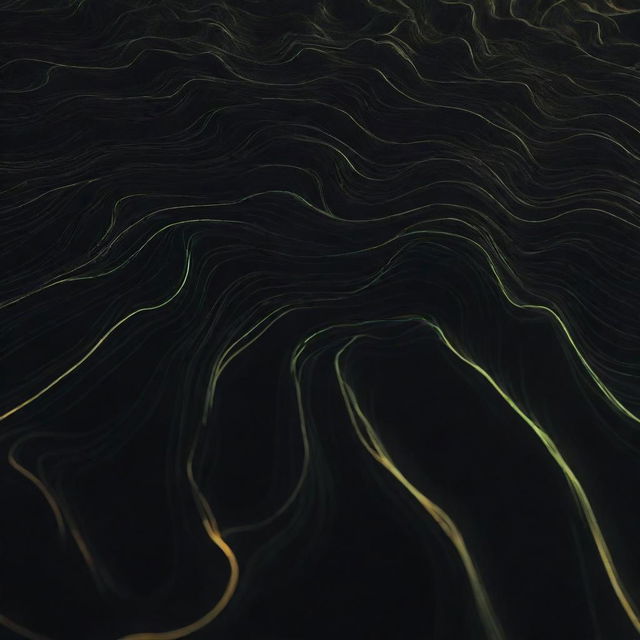 A radiant 2D texture map brimming with fluctuating, glowing techno patterns set in flowing, dynamic paths, creating a sense of movement.