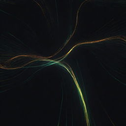 A radiant 2D texture map brimming with fluctuating, glowing techno patterns set in flowing, dynamic paths, creating a sense of movement.