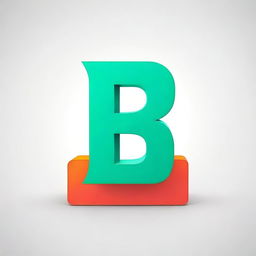 The letter 'E' in a bold, vibrant font, centered on a simple background