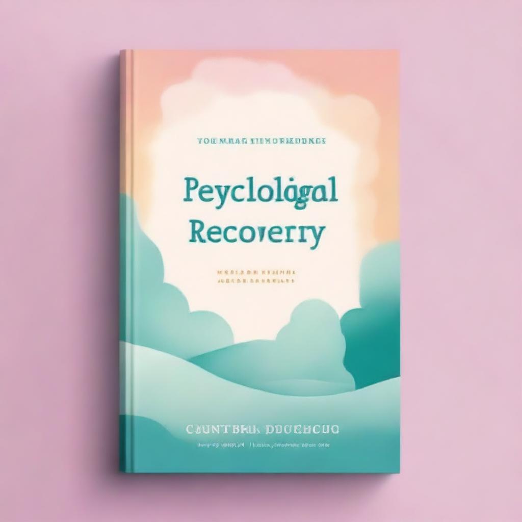 Create a captivating book cover that focuses on the theme of psychological recovery