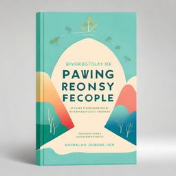 Design an engaging book cover for a book titled 'Paving the Way to Recovery: Psychological Recovery'